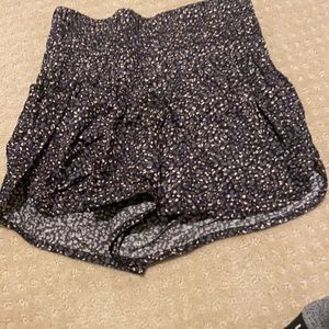 Speckled free people shorts